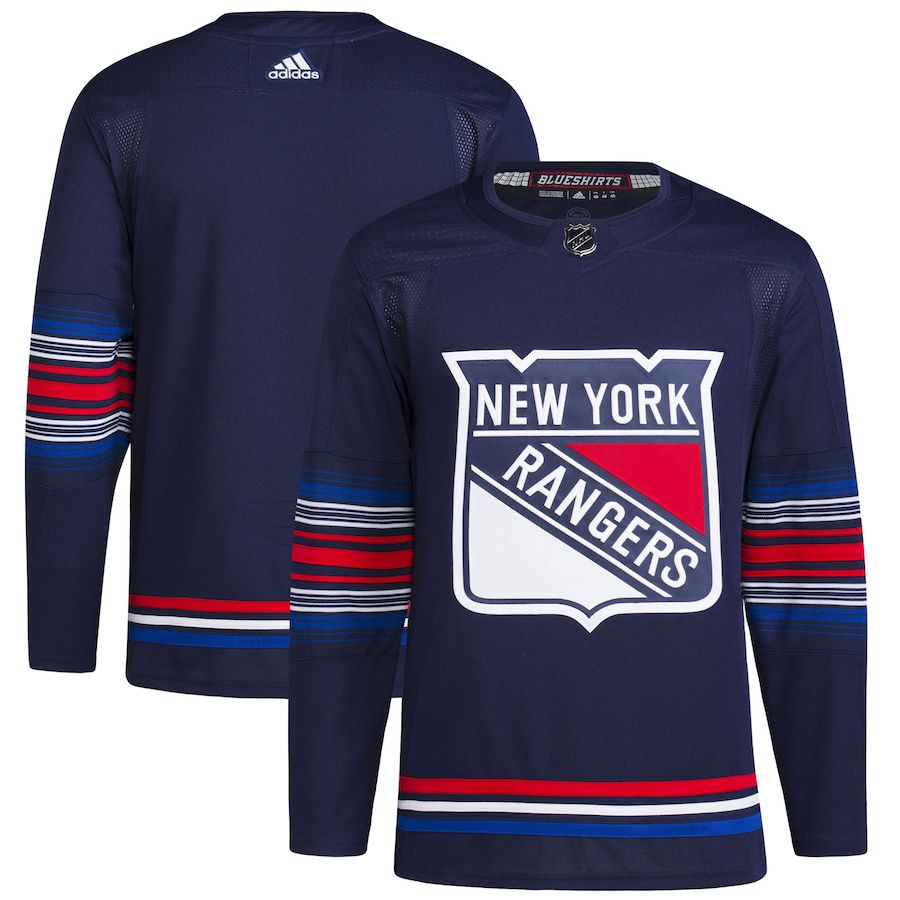 Men New York Rangers adidas Navy Alternate Authentic Primegreen NHL Jersey->customized nhl jersey->Custom Jersey